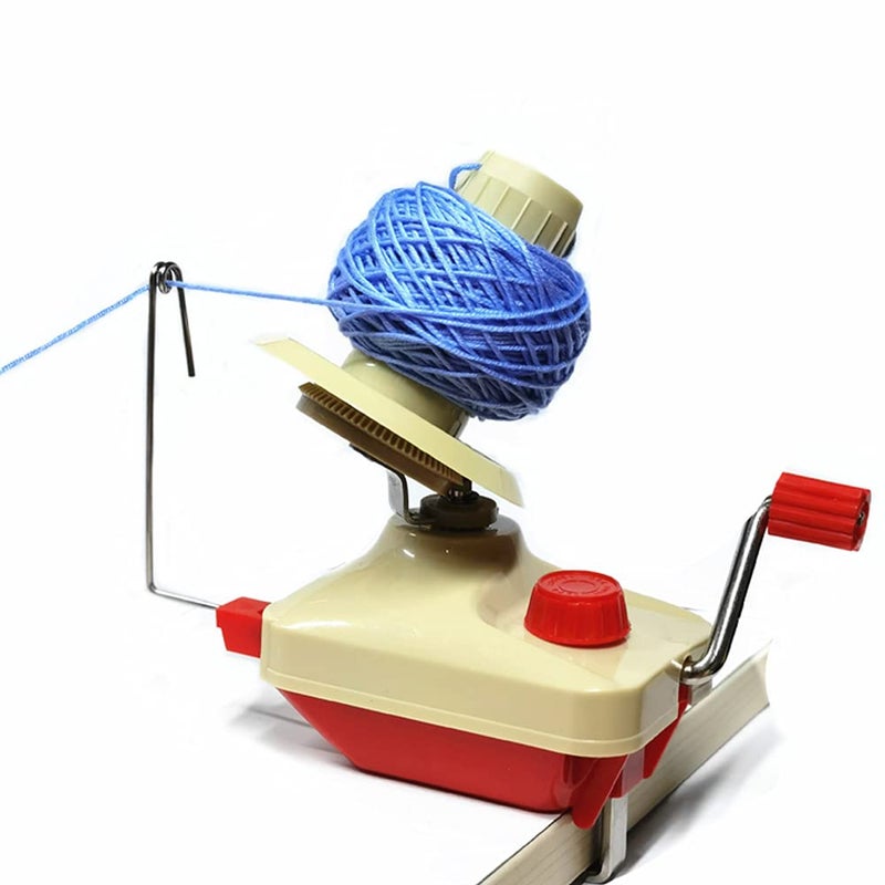 RRigo Yarn Winder by RRigo - Easy to Set Up and Use - Hand Operated Yarn Ball Winder 3.5 Ounce Capacity + 10 PCS Stitch Knitting Needles + 10 PCS Plastic Needles + 1PCS Scissors - Image 2